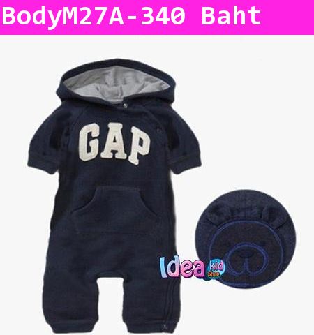 ชุดบอดี้สูท GAP น้องหมี สีกรมท่า