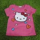 เสื้อแขนสั้น-Valentine-Kitty-สีชมพู