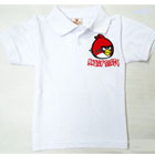 เสื้อโปโล-Angry-Birds-เคร่งขรึม-สีขาว