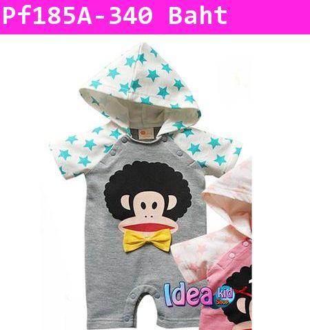 ชุดบอดี้สูท PAUL FRANK AFRO BOY สีเขียว