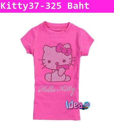 ชุดเดรส Hello Kitty บริ๊งๆ สีชมพู