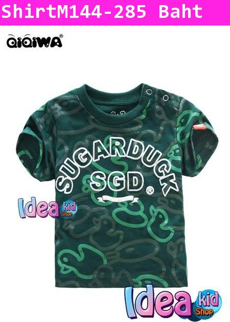 เสื้อแขนสั้น SUGAR DUNK สีเขียว