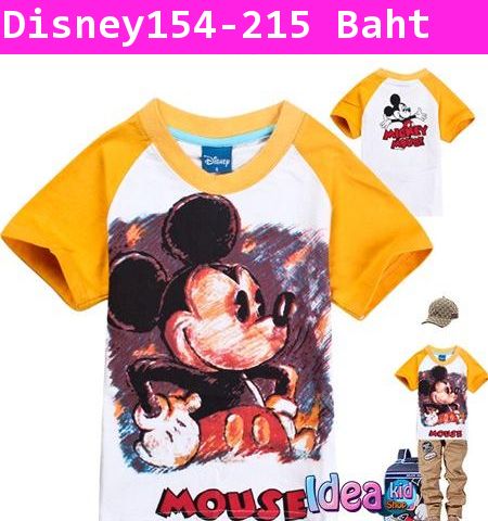 เสื้อแขนสั้น Mickey Painting