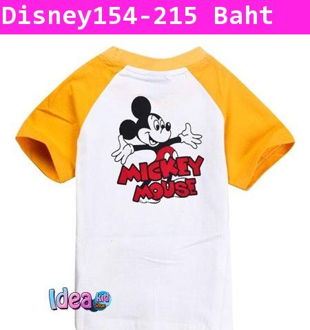 เสื้อแขนสั้น Mickey Painting