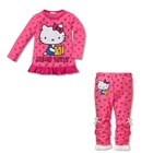 ชุดเสื้อกางเกง-Hello-Kitty-ABC-สีชมพู