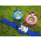 นาฬิกาแบบตีสายลาย-Angry-Birds-สีชมพู