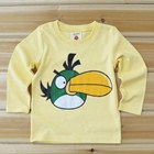 เสื้อแขนยาว-Green-Angry-Bird-สีเหลือง