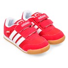 รองเท้าผ้าใบ-Adidas-3-แถบ-สีแดง