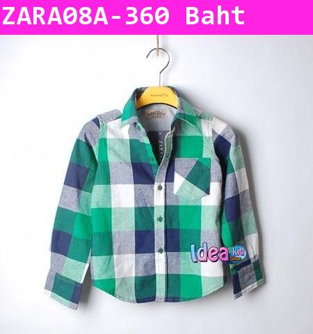 เสื้อเชิ้ตลายสก๊อตคันทรี่พันล้าน สีเขียว