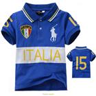 เสื้อโปโลแฟนพันธุ์แท้-ITALIA-สีน้ำเงิน