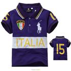 เสื้อโปโลแฟนพันธุ์แท้-ITALIA-สีม่วง