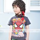 เสื้อยืดแขนสั้น-Spiderman-สีเทา(ไต้หวัน)