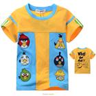 เสื้อยืดแขนสั้นรวมฮิต-Angry-Birds-สีเหลือง