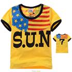 เสื้อแขนสั้น-S.U.N-USA-NO.7-สีเหลือง