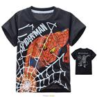 เสื้อแขนสั้น-SPIDERMAN-HERO-สีดำ