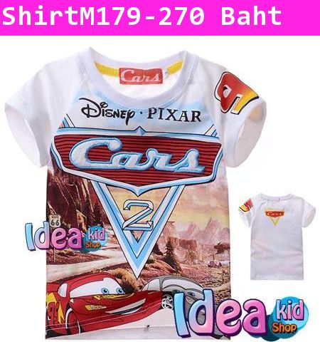 เสื้อแขนสั้น PIXAR CARS 2