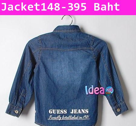 เสื้อแจ็คเก็ตยีนส์ GUESS 1981