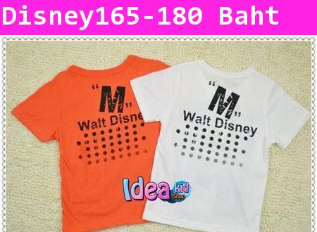 เสื้อแขนสั้น Mickey Story สีขาว