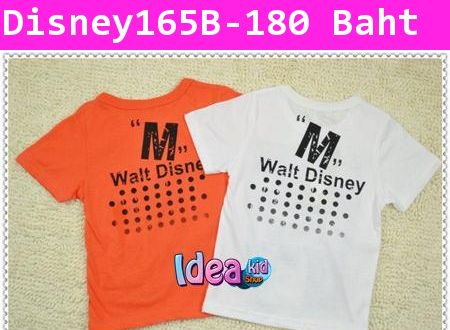 เสื้อแขนสั้น Mickey Story สีส้ม