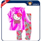 ชุดเสื้อกางเกง-Hello-Kitty-กุหลาบลายเสือ-สีชมพู