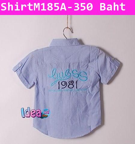 เสื้อเชิ้ต GUESS BLUE 1981