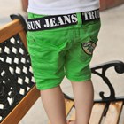 กางเกงขาสามส่วน-TRUESUN-JEANS-สีเขียว