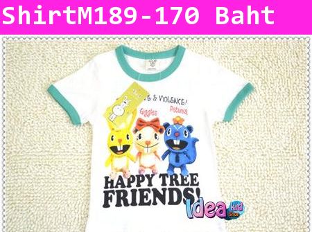 เสื้อแขนสั้น HAPPY TREE FRIENDS