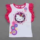 เสื้อแขนสั้น-Hello-Kitty-ดอกไม้วิ๊งๆ-