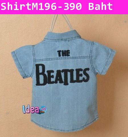 เสื้อเชิ้ตยีนส์ THE BEATLES 