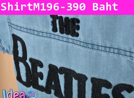 เสื้อเชิ้ตยีนส์ THE BEATLES 