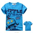 เสื้อแขนสั้น-Little-Robot-สีน้ำเงิน