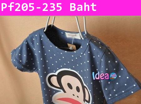 เสื้อแขนสั้น PAUL FRANK ลายจุด