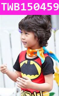 เสื้อแขนสั้น HEY! BATMAN สีแดง(ไต้หวัน)