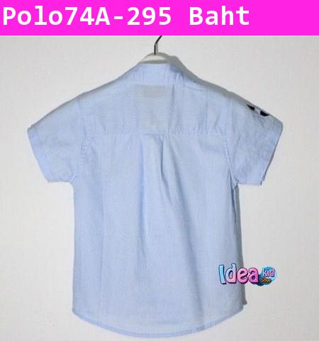 เสื้อเชิ้ต POLO เรียบหรู สีขาว