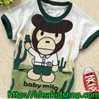 เสื้อยืด-Baby-Milo-ซาฟารี