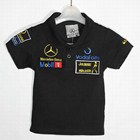 เสื้อโปโลสปอนเซอร์-Mercedes-Benz-สีดำ