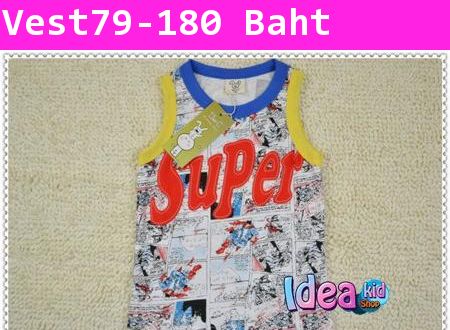 เสื้อกล้าม Superman Comic