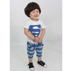 ชุดเสื้อกางเกง-Superman-ฮีโร่ตัวน้อย-สีฟ้า