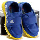 รองเท้าผ้าใบลำลอง-Adidas-เซอร์ๆ-สีน้ำเงิน