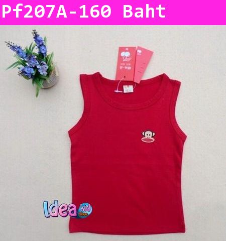 เสื้อกล้าม Paul Frank Mini สีแดง