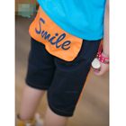 กางเกงขาสามส่วนเป้าเฉียง-SMILE-สีส้ม(ไต้หวัน)