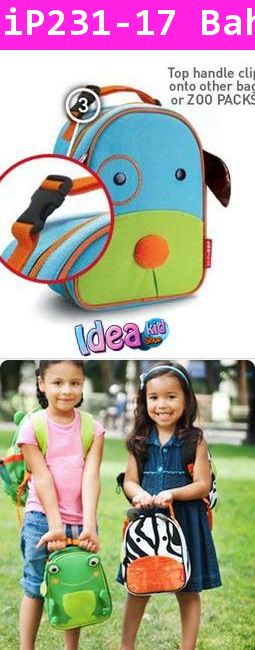 กระเป๋า Backpack จิ๋ว Zoo Lunchies Insulated Bag ลายผึ้งน้อย