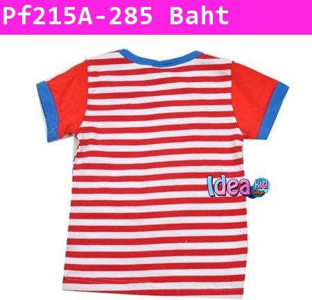 เสื้อยืด Mariner Paul Frank สีแดง