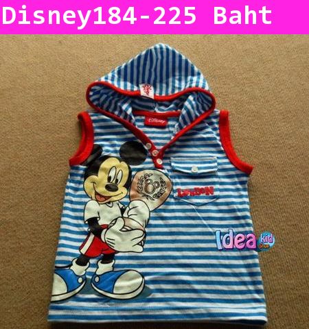 เสื้อ Champion Mickey Hooty สีฟ้า