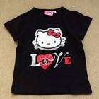 เสื้อยืด-I-love-Kitty-สีดำ