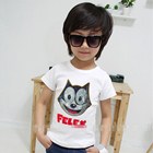 เสื้อแขนสั้น-FELEX-หน้าแป้นสีขาว