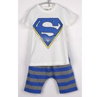 ชุดเสื้อกางเกง-Super-man-สีน้ำเงิน