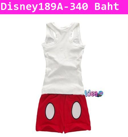 ชุดเด็ก เสื้อกล้ามกางเกง Mickey mouse