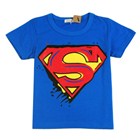 เสื้อยืด-Cartoon-Super-Man-S-สีน้ำเงิน