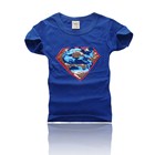 เสื้อยืด-Superman-ลายปักสีน้ำเงิน